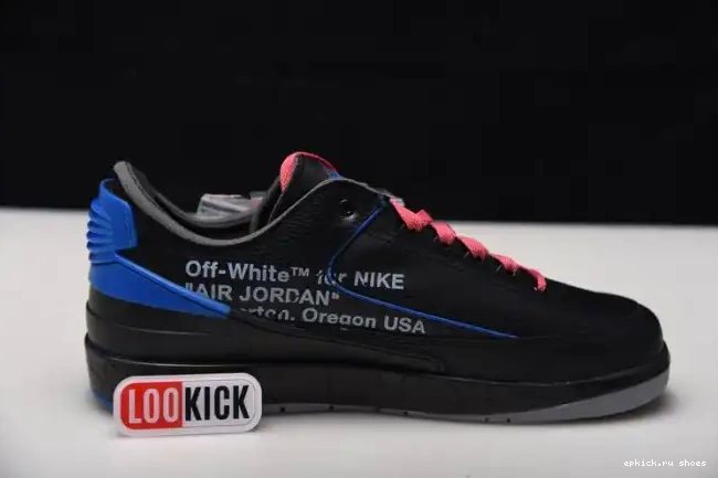 Cheap Blue DJ4375-004 Retro Off-White Jordan Low Black SP 2 0611